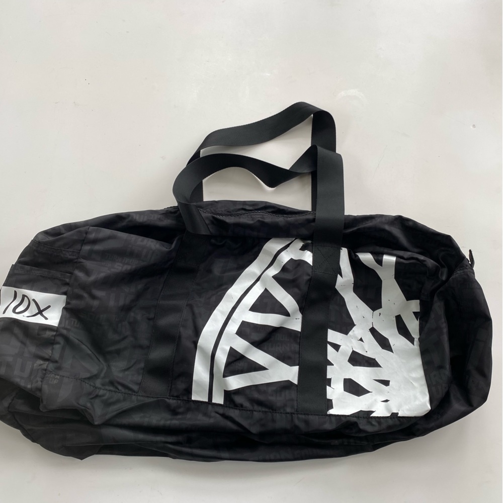 Soulcycle Black and White Duffle Bag